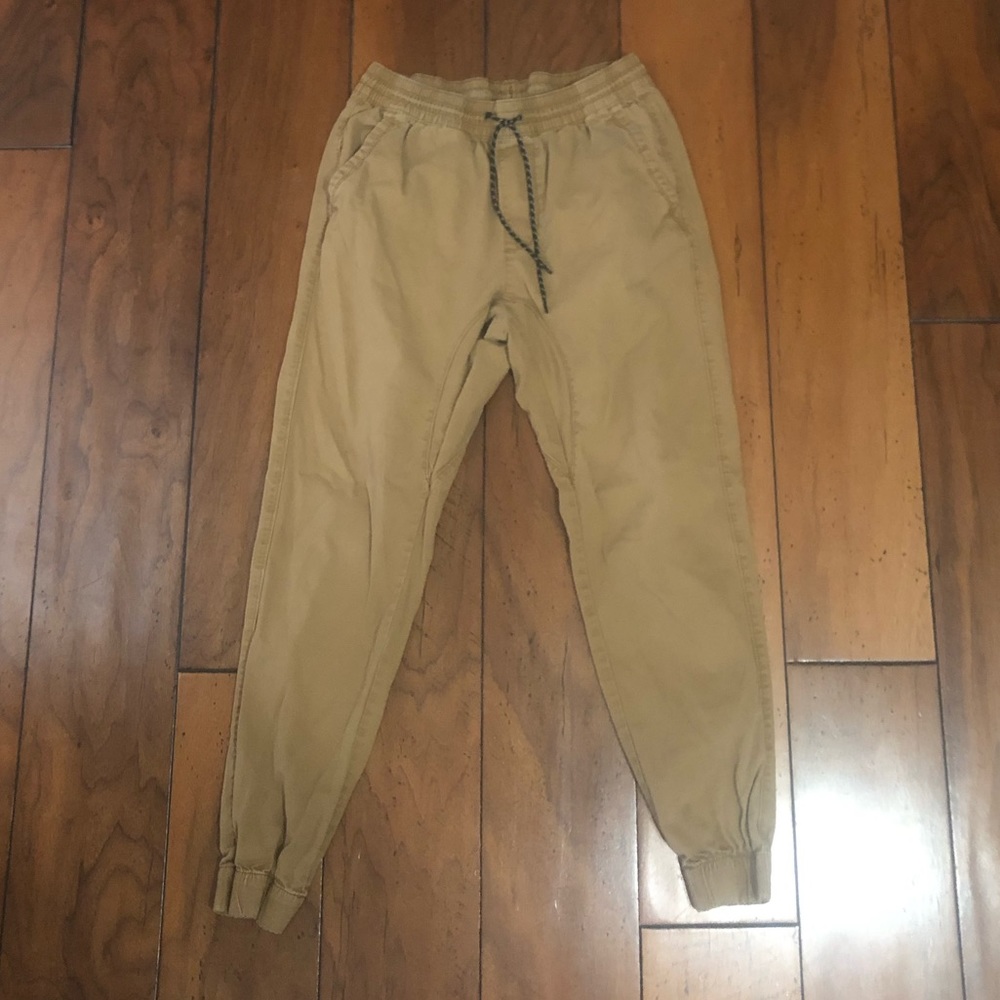 Men’s M Tan Joggers
